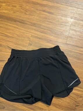 lululemon athletica Black Hotty Hot Women's Shorts